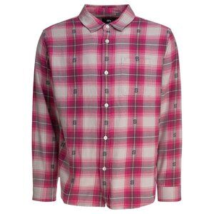 Stüssy Motif Plaid Shirt Tag Size M Men